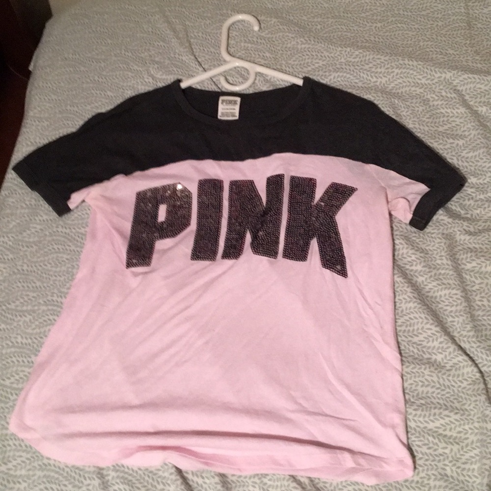 PINK shirt w/ sequence